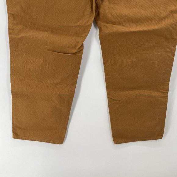 Carhartt Relaxed Fit Brown Double Knee Carpenter Pants Mens 40x32 - Picture 11 of 11